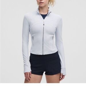 Lululemon Athletica Starch Blue Define Cropped Jacket